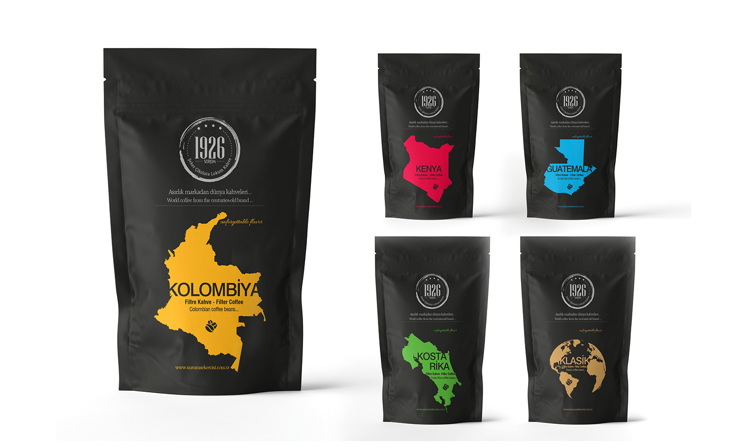 Sürüm Şekercisi Kahve Ambalajları -  INVIVA Medya